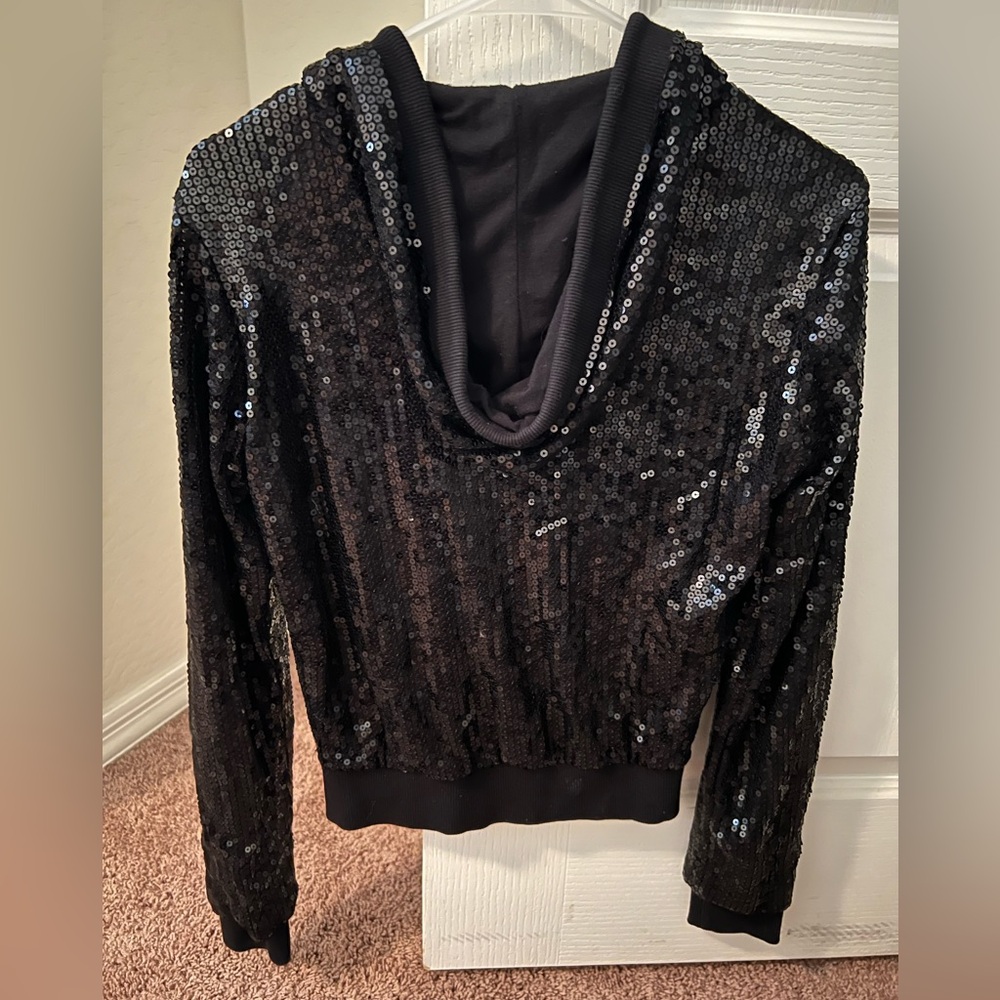 Sequined Zip-Up Jacket - image 2